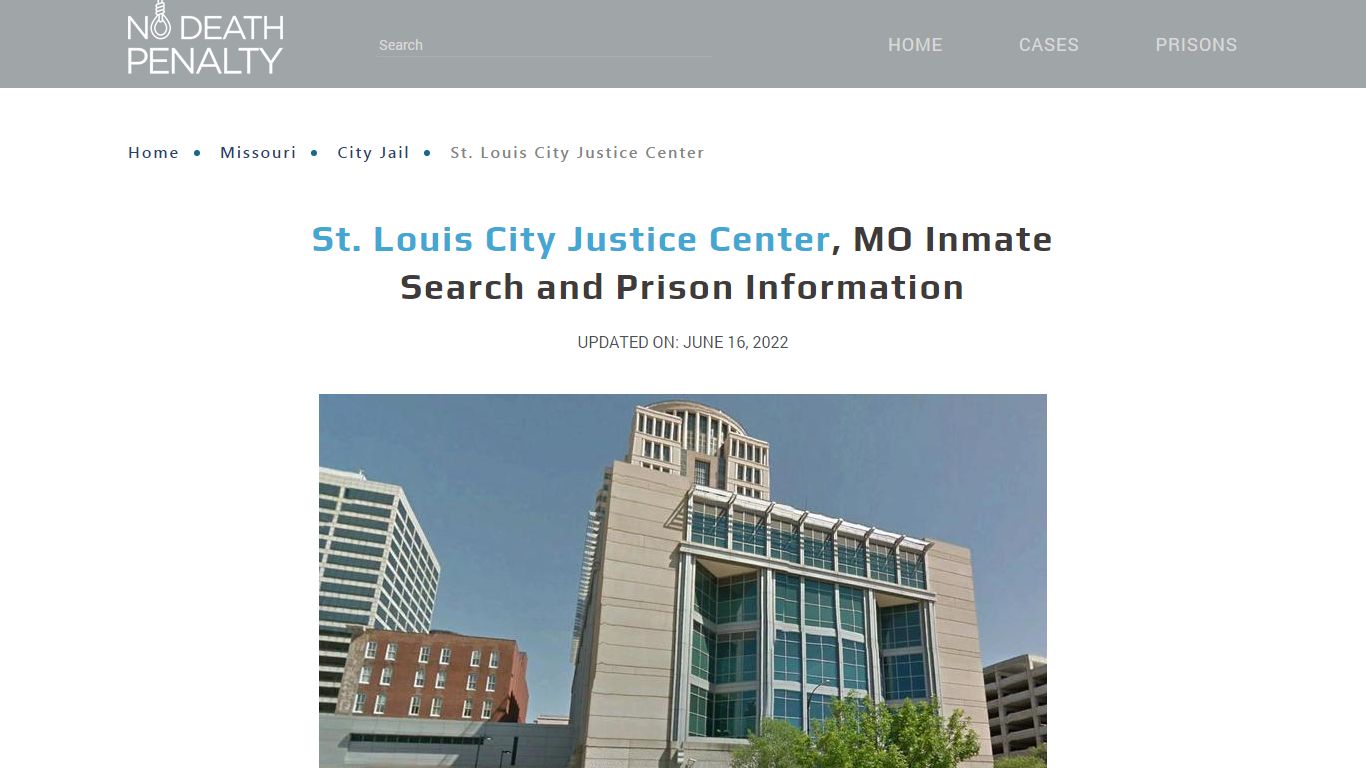 St. Louis City Justice Center, MO Inmate Search ...